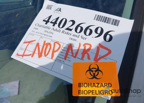 2008 Mazda Tribute S Grand Touring from USA, damaged, VIN 4F2CZ06178KM25685